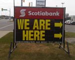 Scotiabank Sign