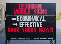 Georgian Mobile Sign